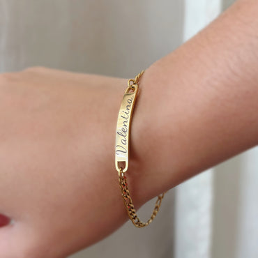 Pulsera personalizada con nombre