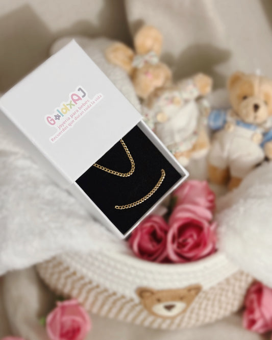 Cubanita- set cadena y pulsera