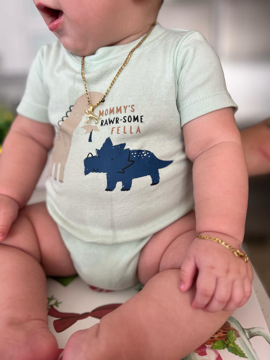 El clásico- Set Cadena y Pulsera Fígaro