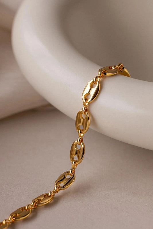 Guçci- Set de cadena y pulsera