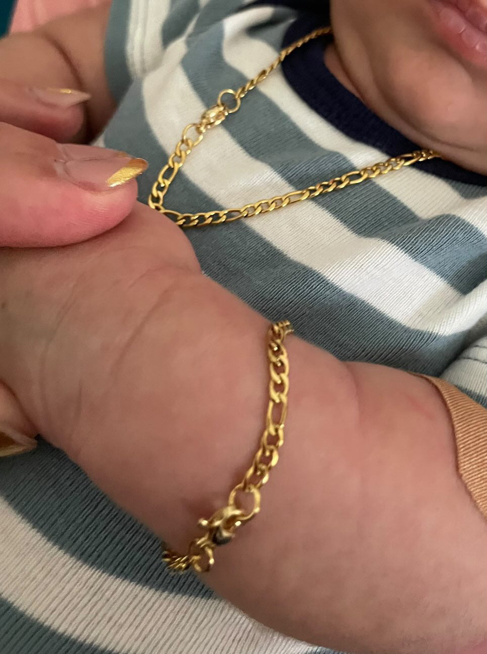 El clásico- Set Cadena y Pulsera Fígaro