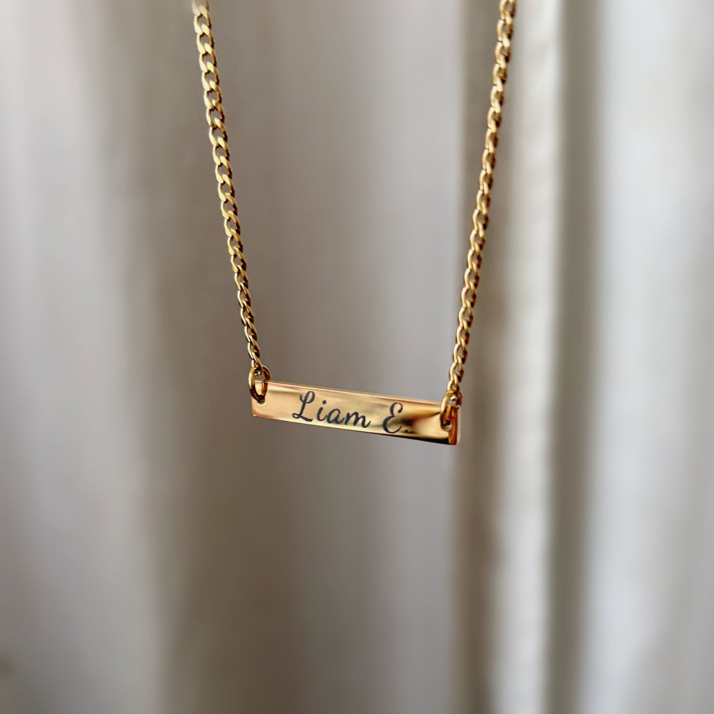 Navidades de antes- Cadena personalizada con nombre