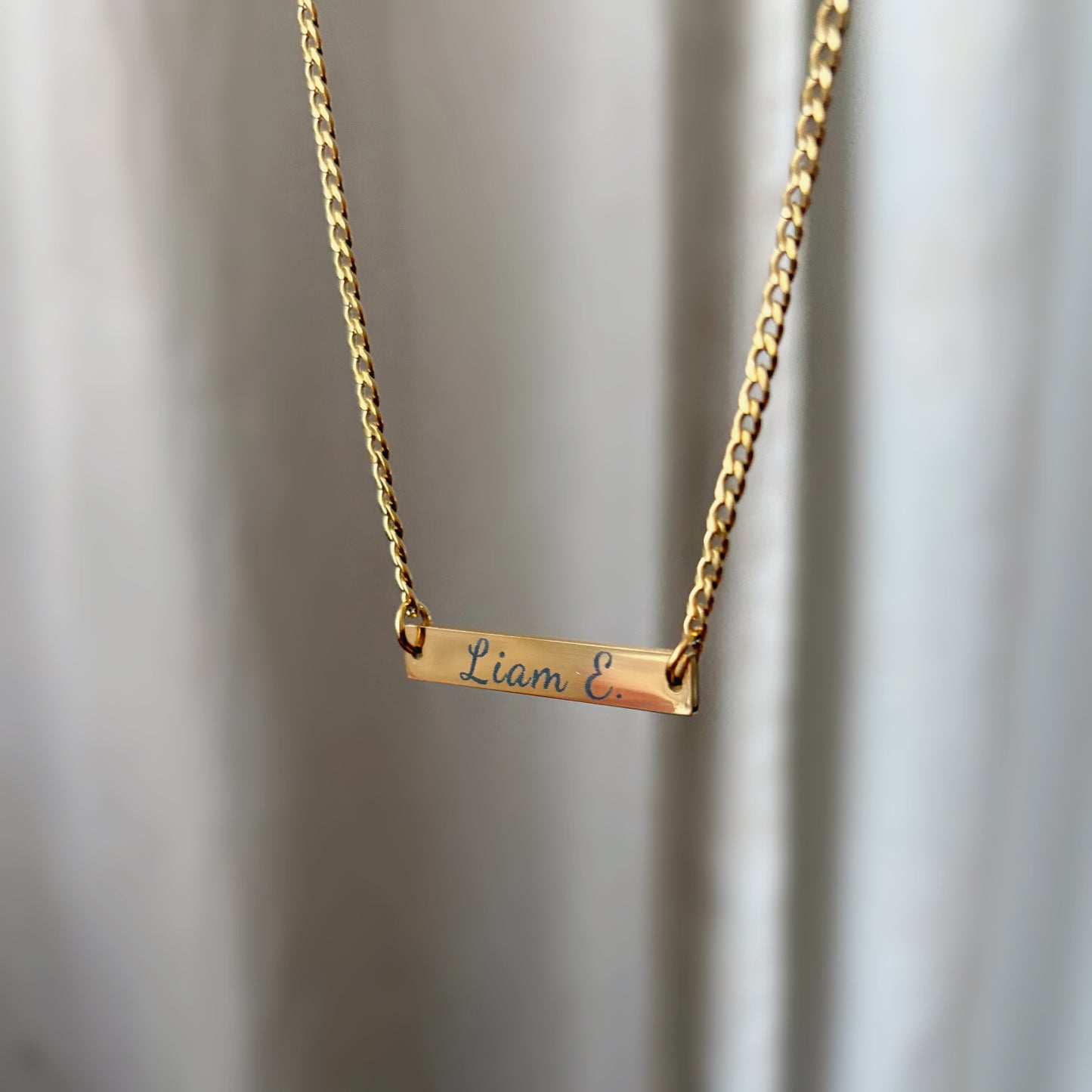 Navidades de antes- Cadena personalizada con nombre