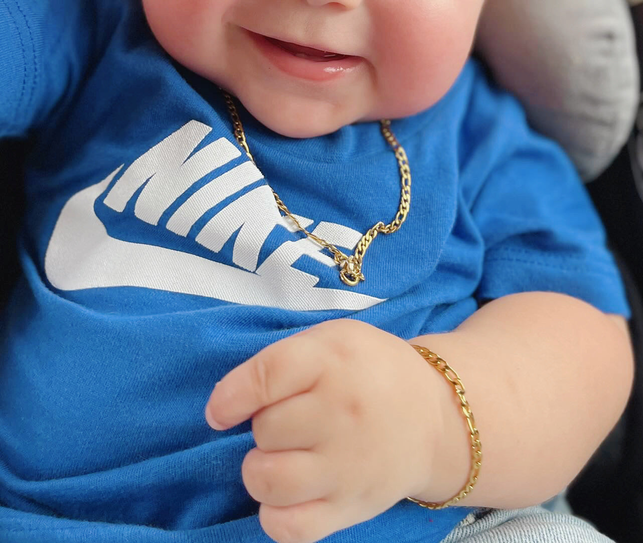 Navidad Clásica- set de cadena y pulsera