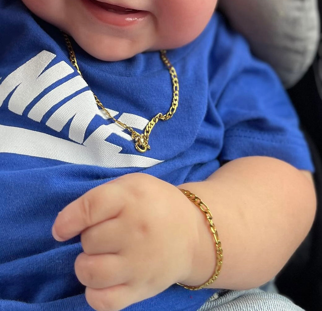 Fígaro-Set Cadena y Pulsera clásica