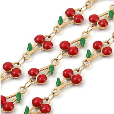 Pulsera para pie cherry🍒