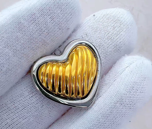 Corazón dos tonos