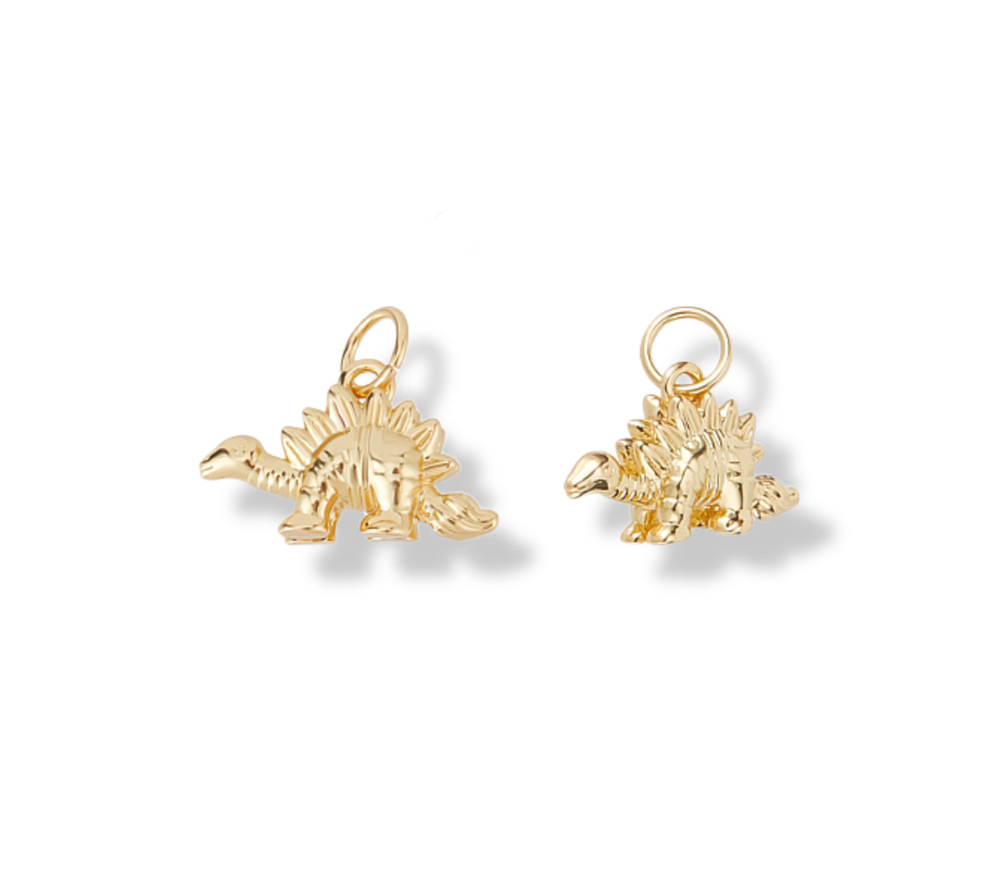 Dino Stegosaurus Charm